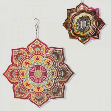 Steel spinner. Flower...