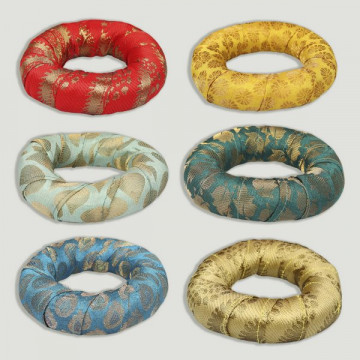Foam ring cushion, latex and fabric for bowl. 11cm.