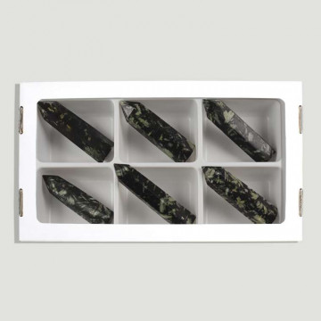 Chrysanthemum Stone Points. 50-70gr. (Al6).