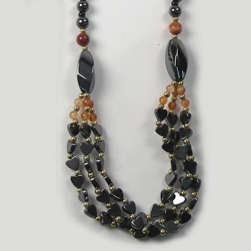 Hook 20 - Hematite Necklace