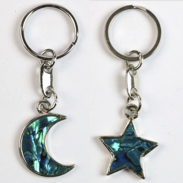 Hook 72 - Abalone Keychain....