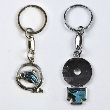 Hook 74 - Abalone Keychain....