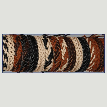 GANCHO 01. Pulsera cuero/cordón surtido. 