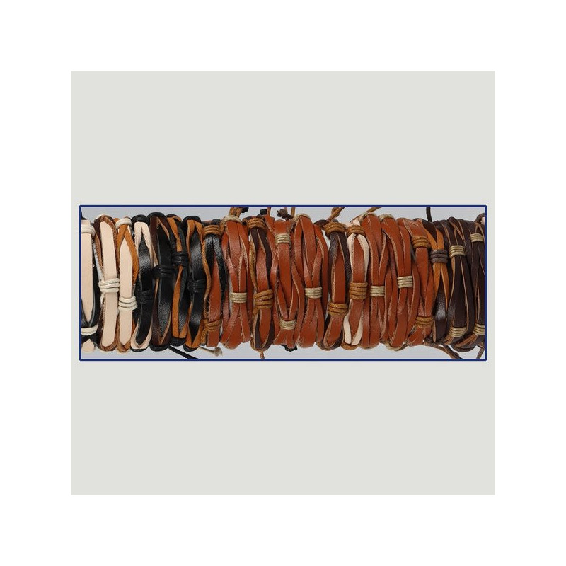 GANCHO 17. Pulsera cuero/cordón surtido. GANCHO 17. Pulsera cuero/cordón surtido.