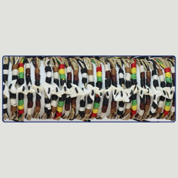 GANCHO 20. Pulsera cuero/cordón surtido. 