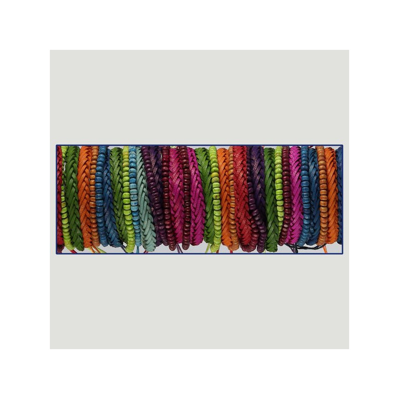 HOOK 44. Assorted leather/cord bracelet. HOOK 44. Assorted leather/cord bracelet.