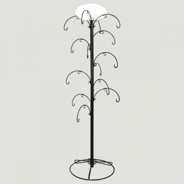 Metal display 14 hooks. 190cm