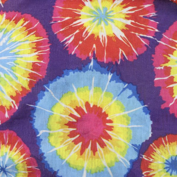 Cover Head. Tie dye