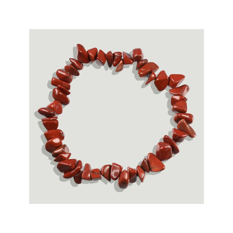 Hook 2. Chip bracelet. Mineral Red Jasper. Hook 2. Chip bracelet. Mineral Red Jasper.