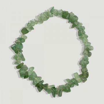 Hook 6. Chip bracelet. Mineral Green Aventurine.