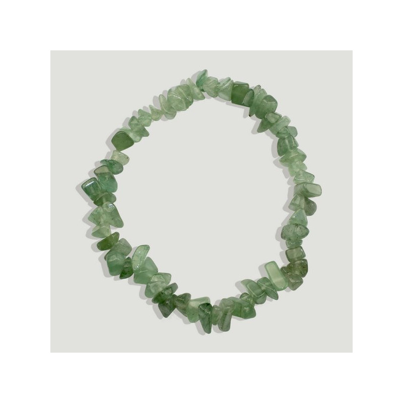 Gancho 06. Pulsera Chip. Mineral Aventurina Verde. Gancho 06. Pulsera Chip. Mineral Aventurina Verde.