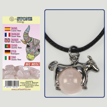 Gancho 18. Colgante Horóscopo. Modelo Tauro. 