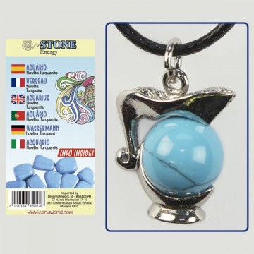 Hook 27. Horoscope pendant. Model Aquarium.