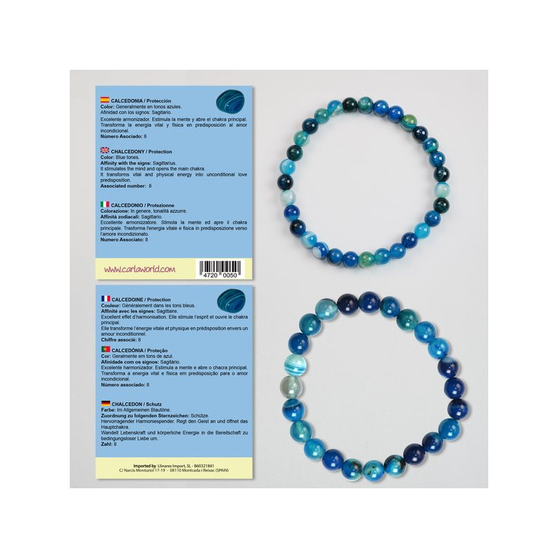 Hook 39. Ball Bracelet 6 and 8mm. Chalcedony. Hook 39. Ball Bracelet 6 and 8mm. Chalcedony.