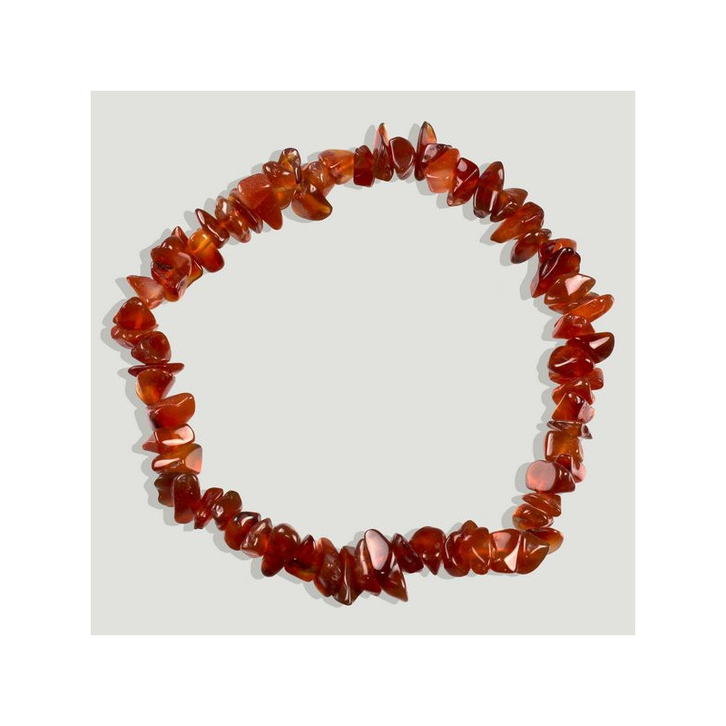 Crochet 65. Bracelet à puce. Minéral Agate cornaline. Crochet 65. Bracelet à puce. Minéral Agate cornaline.