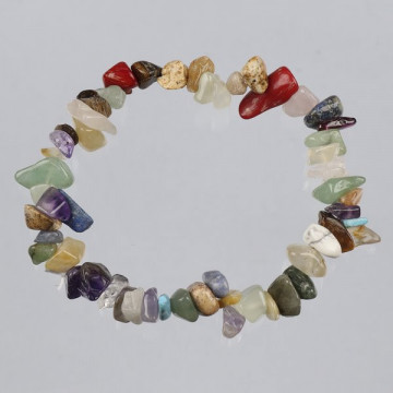 Hook 76. Chip bracelet. mixed minerals