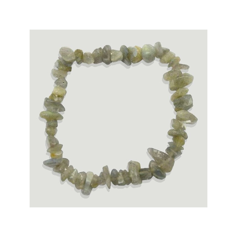 Gancho 80. Pulseira de chip. Mineral Labradorita. Gancho 80. Pulseira de chip. Mineral Labradorita.