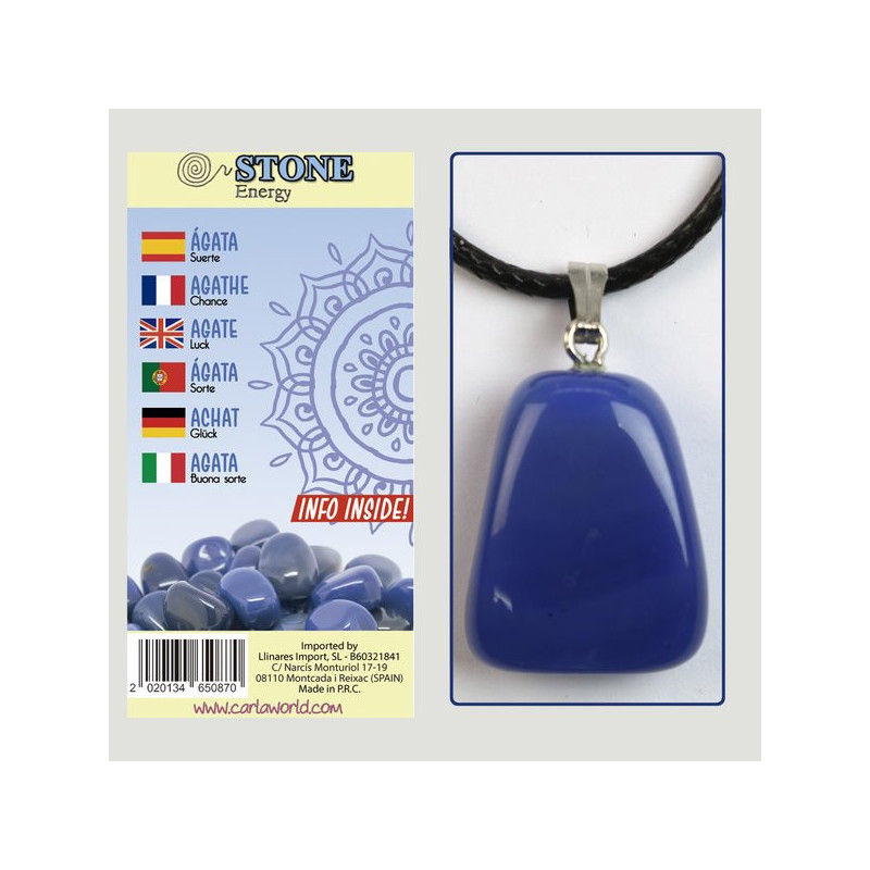Hook 87. Mineral rolled pendant. Model Agate. Hook 87. Mineral rolled pendant. Model Agate.