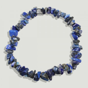 Gancho 98. Pulsera Chip. Mineral Lapislazuli. 