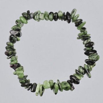 Hook 103. Chip bracelet. Mineral Zoisite.