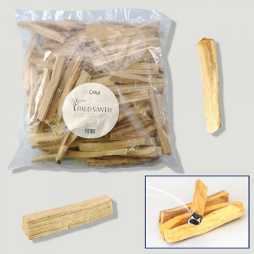 Palo Santo naturel. Bâtons irréguliers. Sac de 1KG.