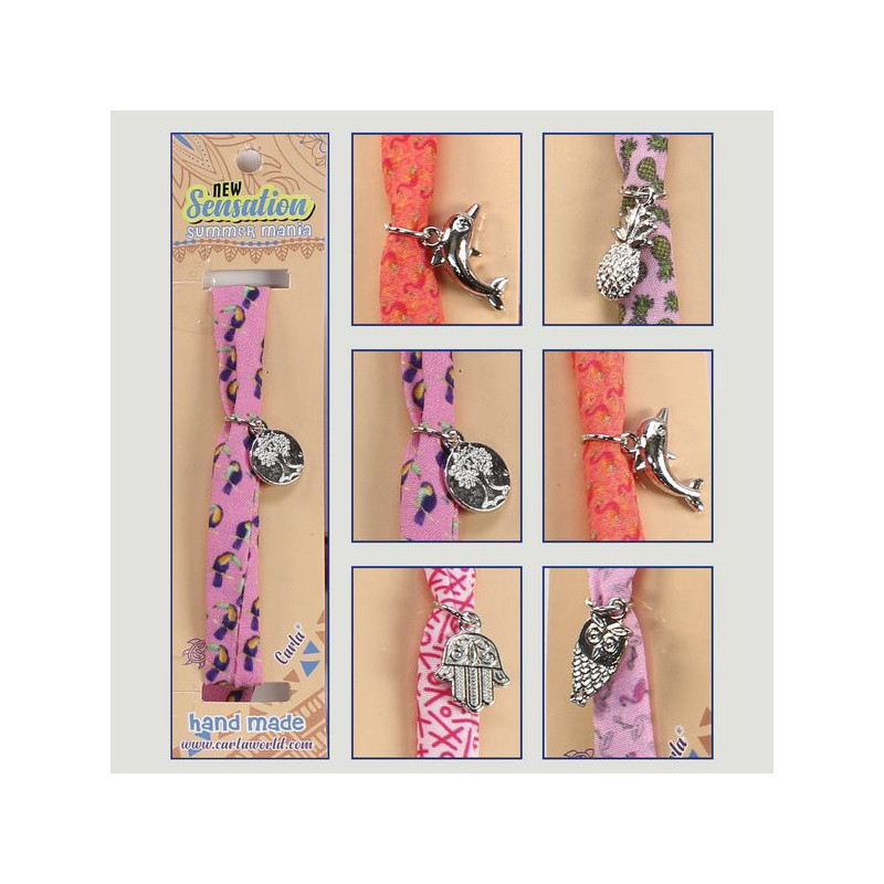 Crochet 20 - Bracelet en tissu. Modèle varié. Crochet 20 - Bracelet en tissu. Modèle varié.