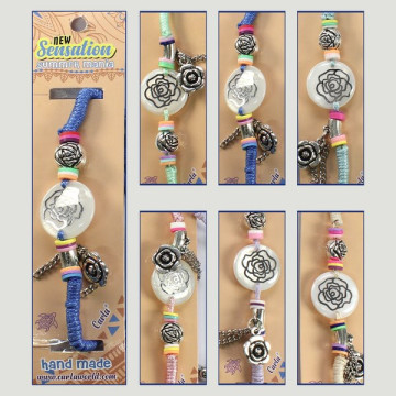 Gancho 77 - Pulsera Nácar. Modelo variado. 