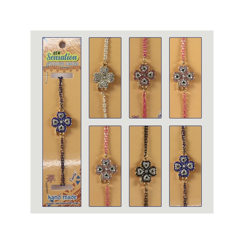 Crochet 94 - Bracelet en métal. Modèle varié. Crochet 94 - Bracelet en métal. Modèle varié.