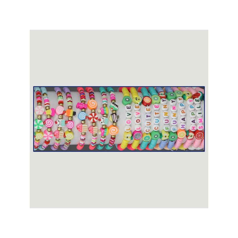 Crochet 18. Bracelet d'été. (demi-tube). Crochet 18. Bracelet d'été. (demi-tube).