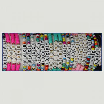 Hook 43. Summer bracelet. (Half Tube).
