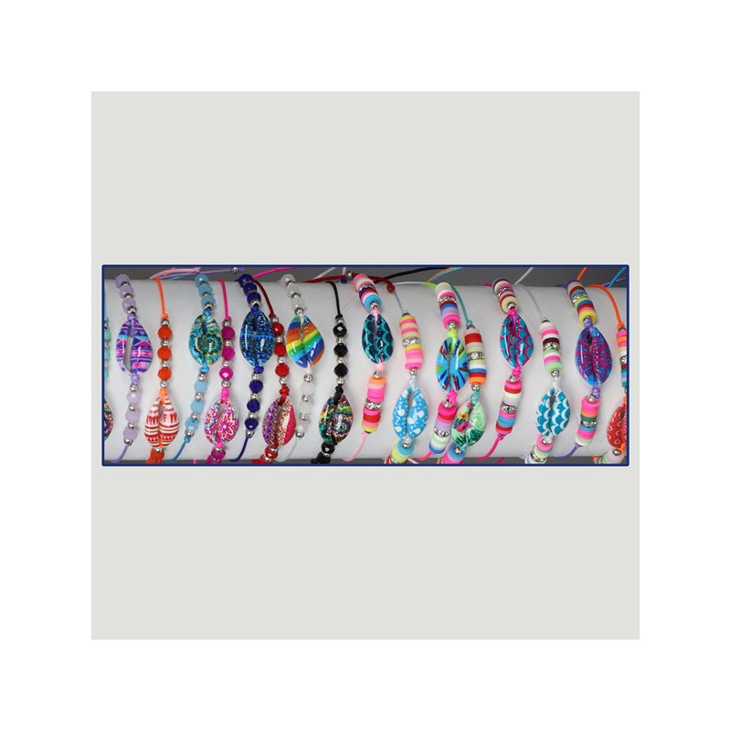 Crochet 62. Bracelet d'été. (demi-tube). Crochet 62. Bracelet d'été. (demi-tube).