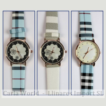 Gancho 11. Reloj. Modelos surtidos. 