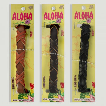 Hook 41. “Aloha” leather bracelet.