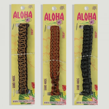 Hook 48. “Aloha” leather bracelet.