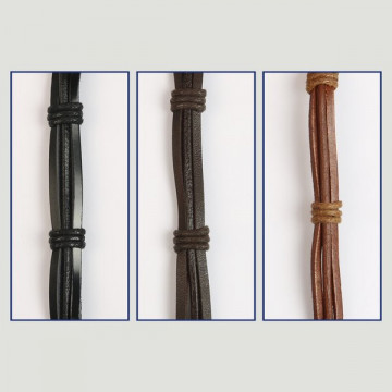 Hook 56. “Carla Mandala” leather bracelet.