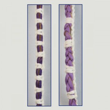 Hook 67. “Carla” cord bracelet.
