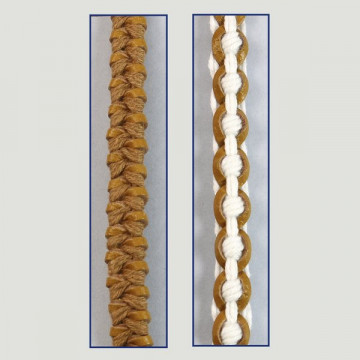 Hook 72. “Carla” cord bracelet.