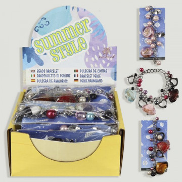 SUMMER STYLE. Bracelets assorted colors and models.