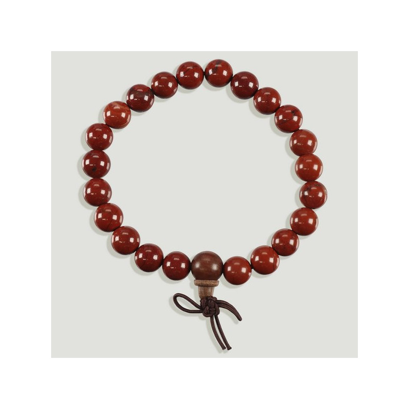 TIBETAN ROSARY “Mala”. Red Jasper Bracelet. TIBETAN ROSARY “Mala”. Red Jasper Bracelet.
