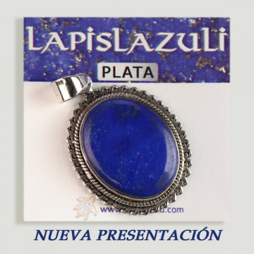 LAPISLAZULI Pingente cabochão em prata. A partir de 7gr. (PREÇO POR GRAMA)