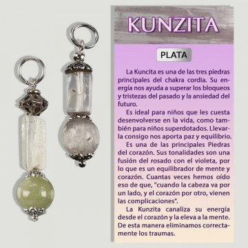 KUNCITA. Colgante PLATA. Formas surtidas. 