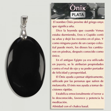 ÔNIX. pingente de PRATA. Formas variadas.