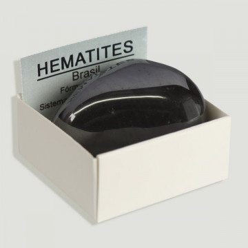 4x4 box - Hematite rolled – Brazil. Ç