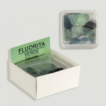 4x4 box - Fluorite - Asturias.