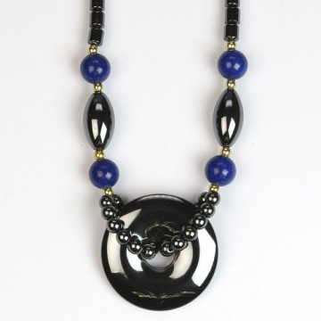 Collier Hématite. 26. Disque