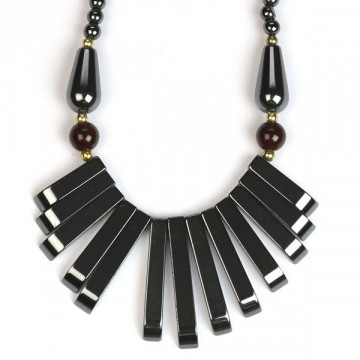 Hook 27 - Hematite Necklace