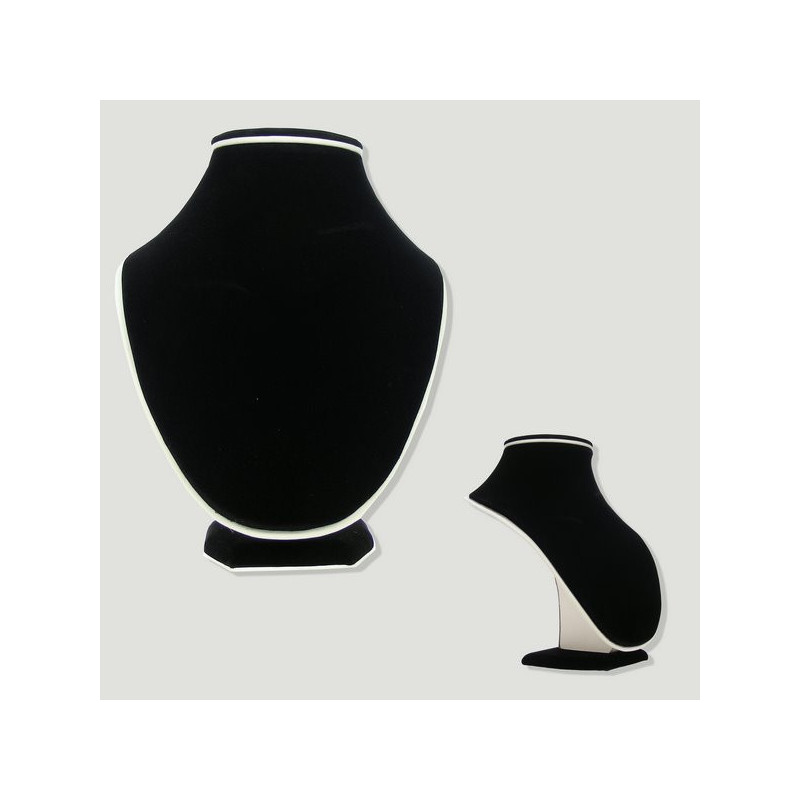 Black collar exhibitor. 28cm Black collar exhibitor. 28cm