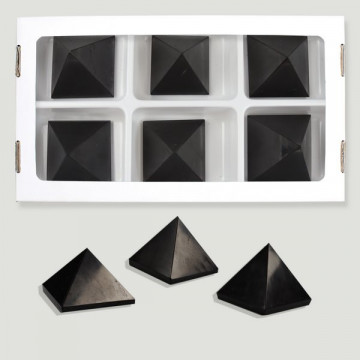 Shungite Pyramid 48mm to 52mm (Al6)