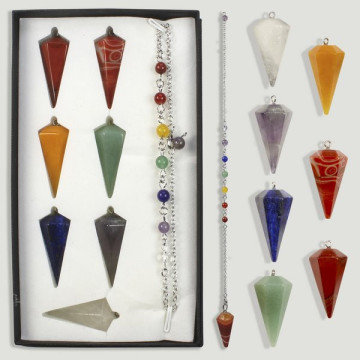 CHAKRA. Set péndulo...