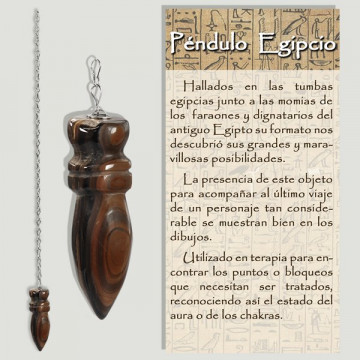 Péndulo Egipcio. Ojo de Tigre